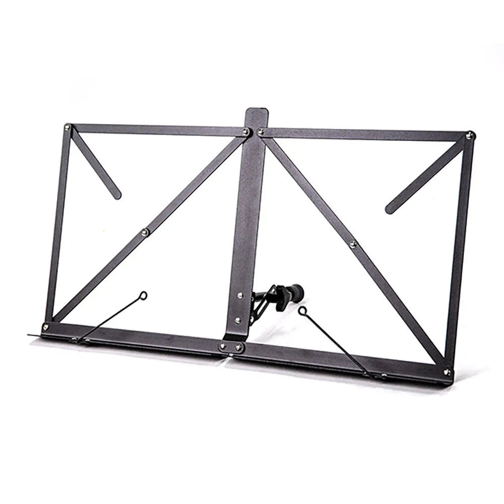 Beam Accessories BTTM Table Top Music Stand - Collapsible, Black Steel, Includes Carry Bag, 0.40kg
