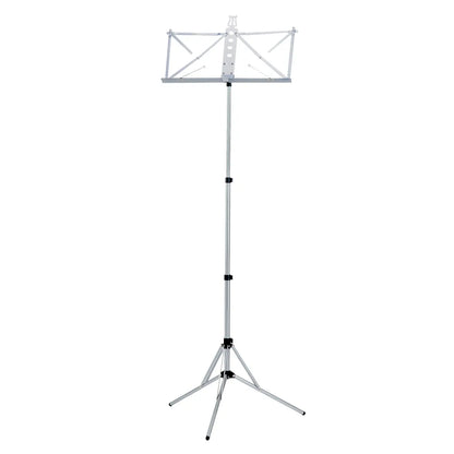 Beam Accessories Aluminium Deluxe Music Stand with Carry Bag - Silver BM6 — view 2
