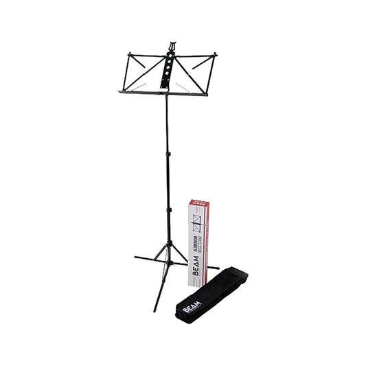 Aluminium Deluxe Music Stand with Carry Bag - Black BM6