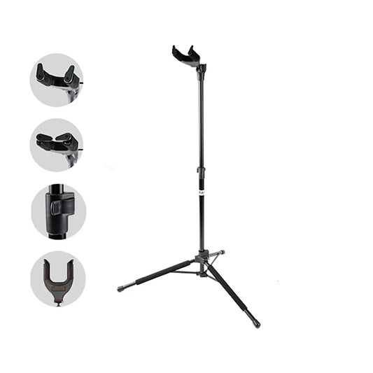 Beam Accessories Guitar Stand with Auto Grip Lock and Height Adjustment
