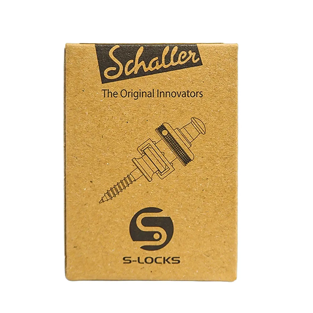 Schaller S-Locks M Strap Locks Pair 14010101 - Nickel, One-Piece Steel Design, Compatible with Schaller Security Locks, Easy Installation — view 4
