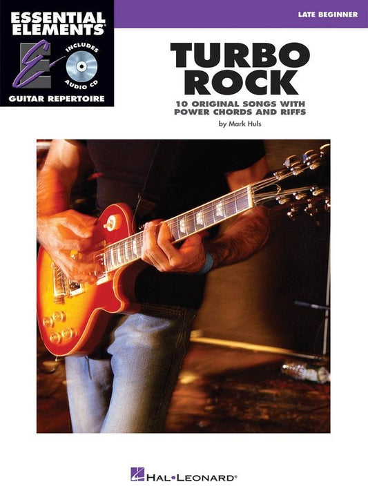 Turbo Rock — Essential Elements Guitar, Book/CD (Hal Leonard)