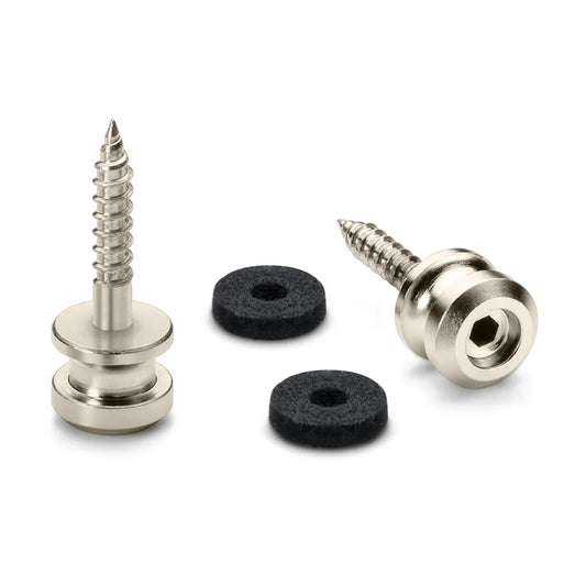 Endpins Pair for Schaller S-LOCKS Medium Satin Pearl Guitar Strap Button