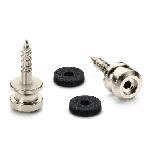 Endpins Pair for Schaller S-LOCKS Short Satin Pearl Guitar Strap Button
