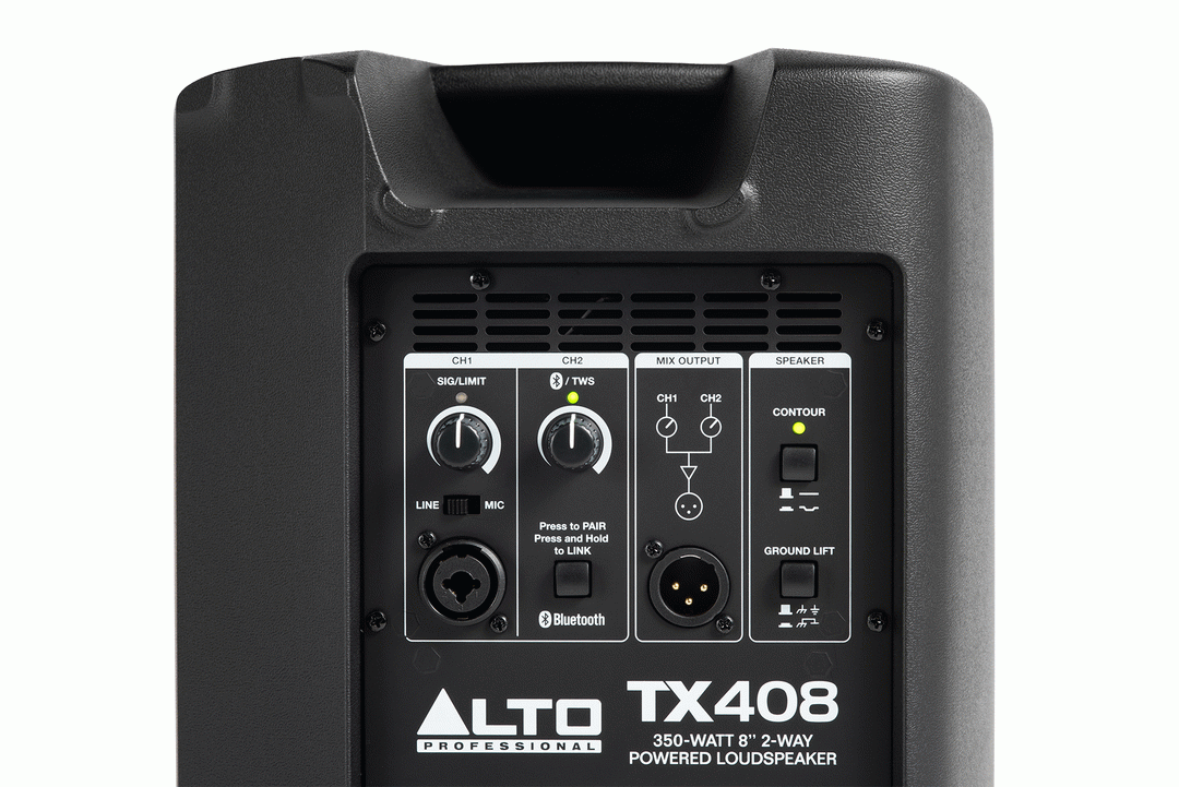 Alto Professional TX408 Powered Speaker 8inch 350W Active PA Loudspeaker - view 4