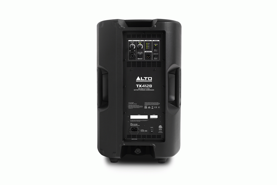 Alto Professional TX412B Battery Powered Speaker 12inch 600W Active PA Loudspeaker - view 2