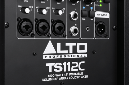 Alto Professional TS112C Column PA System 1200W w/ 12inch Powered Subwoofer - view 5