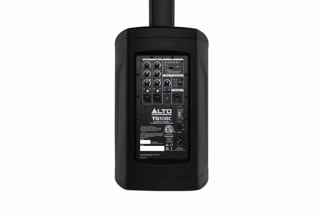 Alto Professional TS108C Column PA System 600W w/ 8inch Powered Subwoofer - view 5