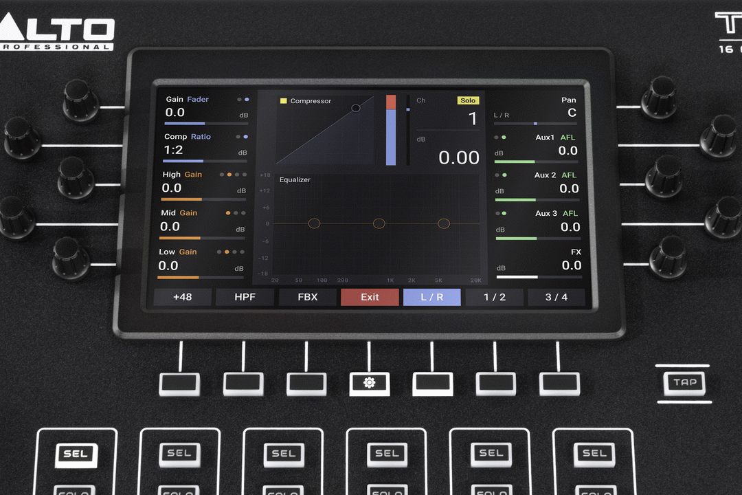 Alto Professional TMD16 Digital Mixer 16-Ch w/ Bluetooth & USB - view 5