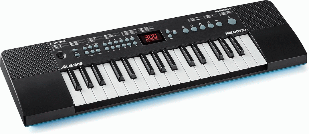 Alesis Melody 32 Mini Keyboard 32-Key w/ Built-in Speakers & 300 Sounds