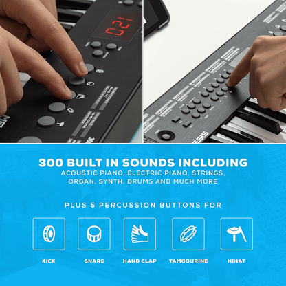 Alesis Melody 32 Mini Keyboard 32-Key w/ Built-in Speakers & 300 Sounds - view 3