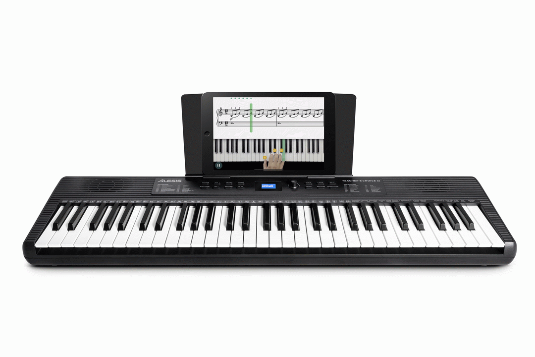 Alesis Teacher's Choice 61-Key Light-Up Keyboard Bundle w/ Skoove Lessons - view 2