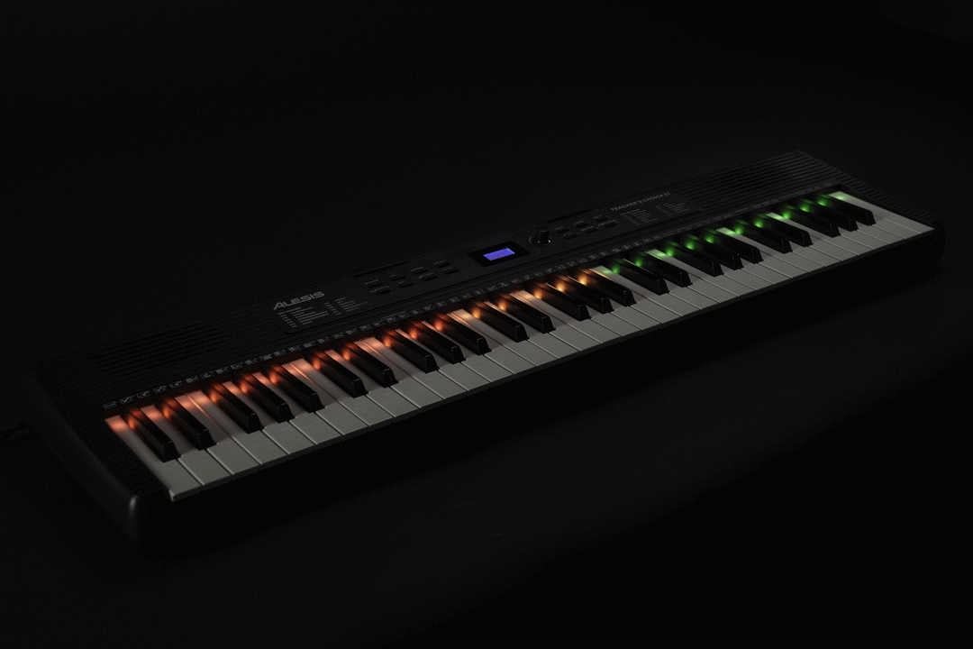 Alesis Teacher's Choice 61-Key Light-Up Keyboard Bundle w/ Skoove Lessons - view 3