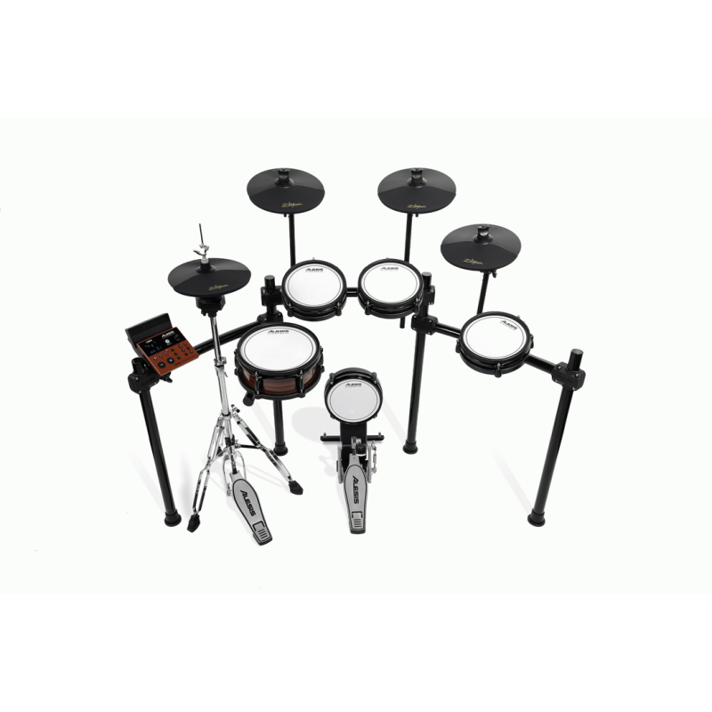 Alesis Nitro Ultimate 9-Piece Electronic Drum Kit with Zildjian Cymbals
