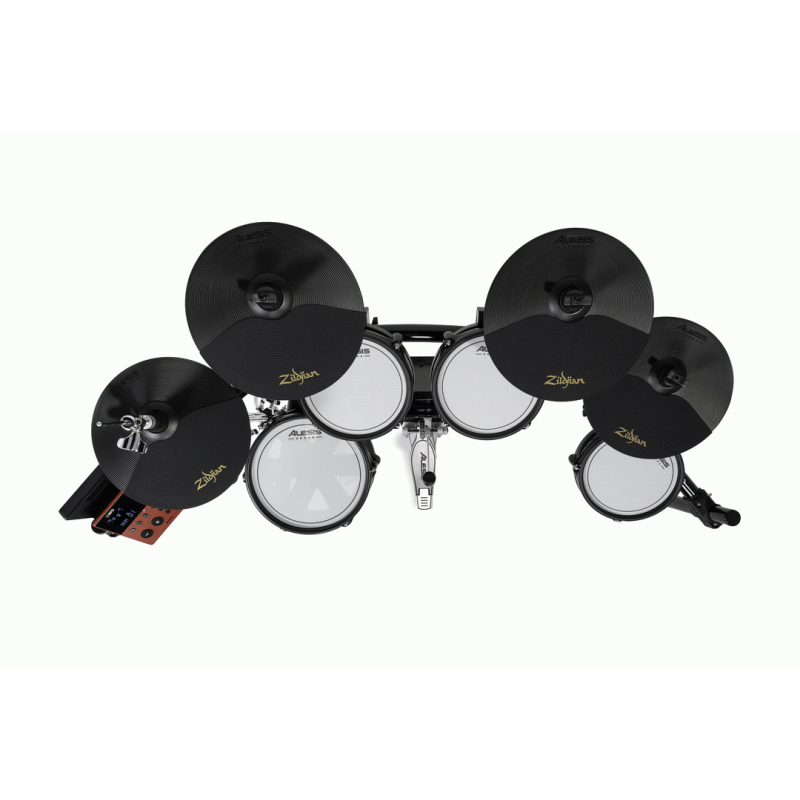 Alesis Nitro Ultimate 9-Piece Electronic Drum Kit with Zildjian Cymbals — view 3