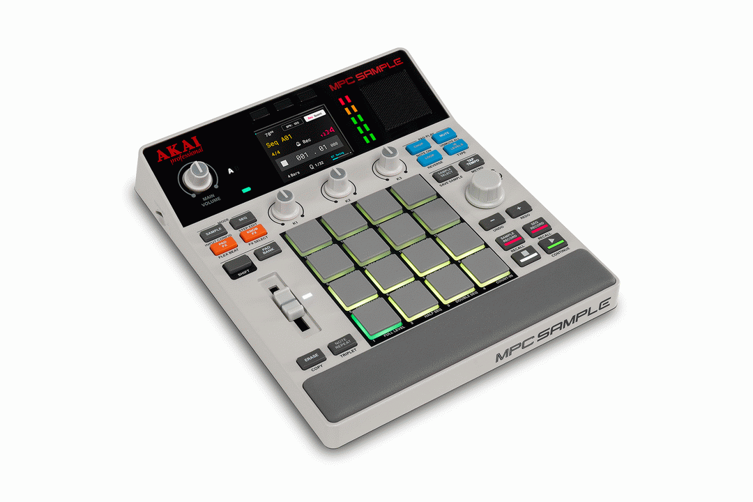 Akai Pro MPC Sample Portable Standalone Sampler & Sequencer w/ Built-in Speaker - view 2