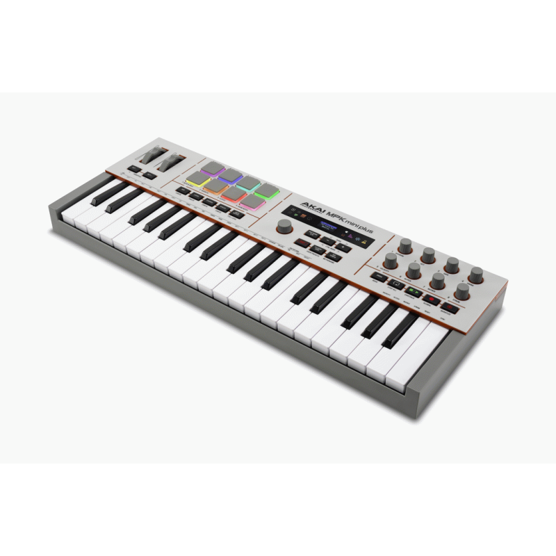 Akai MPK Mini Plus II 37-Key MIDI Controller with MPC Pads and Software Bundle — view 2
