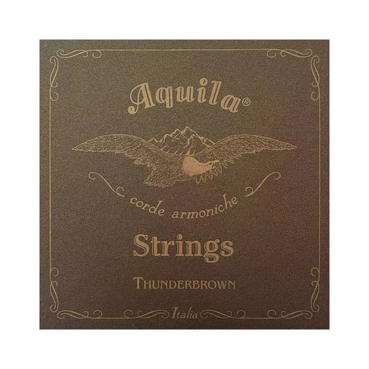Aquila Bass Ukulele Strings Set - Thunderbrown (18-21in) 165U-2