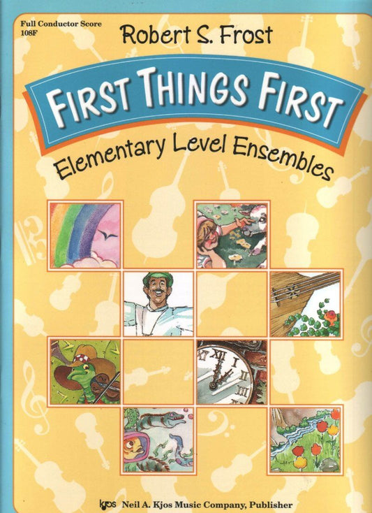 First Things First - Score for Elementary Level String Orchestra