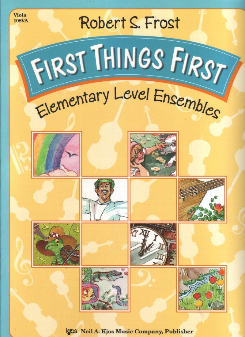 First Things First - Viola for Elementary String Orchestra