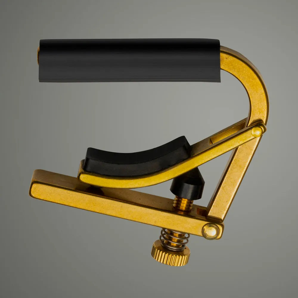 Shubb C9B Ukulele Brass Capo for Tenor, Soprano, Concert, Baritone