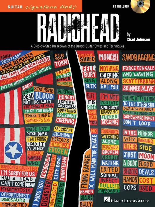 Radiohead — Guitar Signature Licks, Book/CD (Hal Leonard)