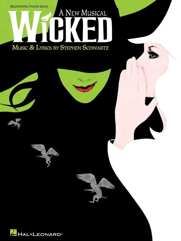 Wicked Beginning Piano Solo Songbook 8 Songs for Beginners Hal Leonard 32 Pages