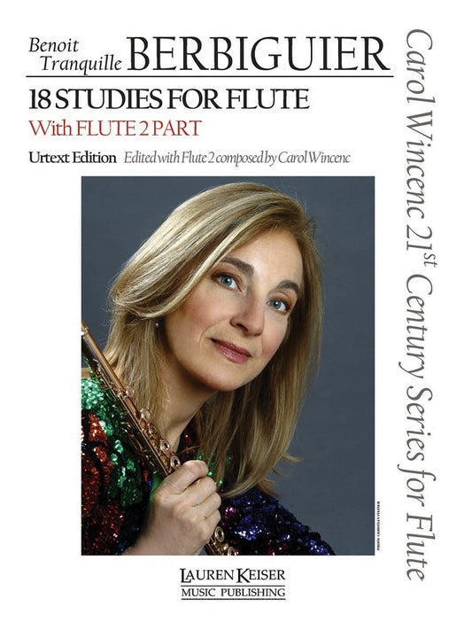 18 Studies For Flute (Softcover Book)