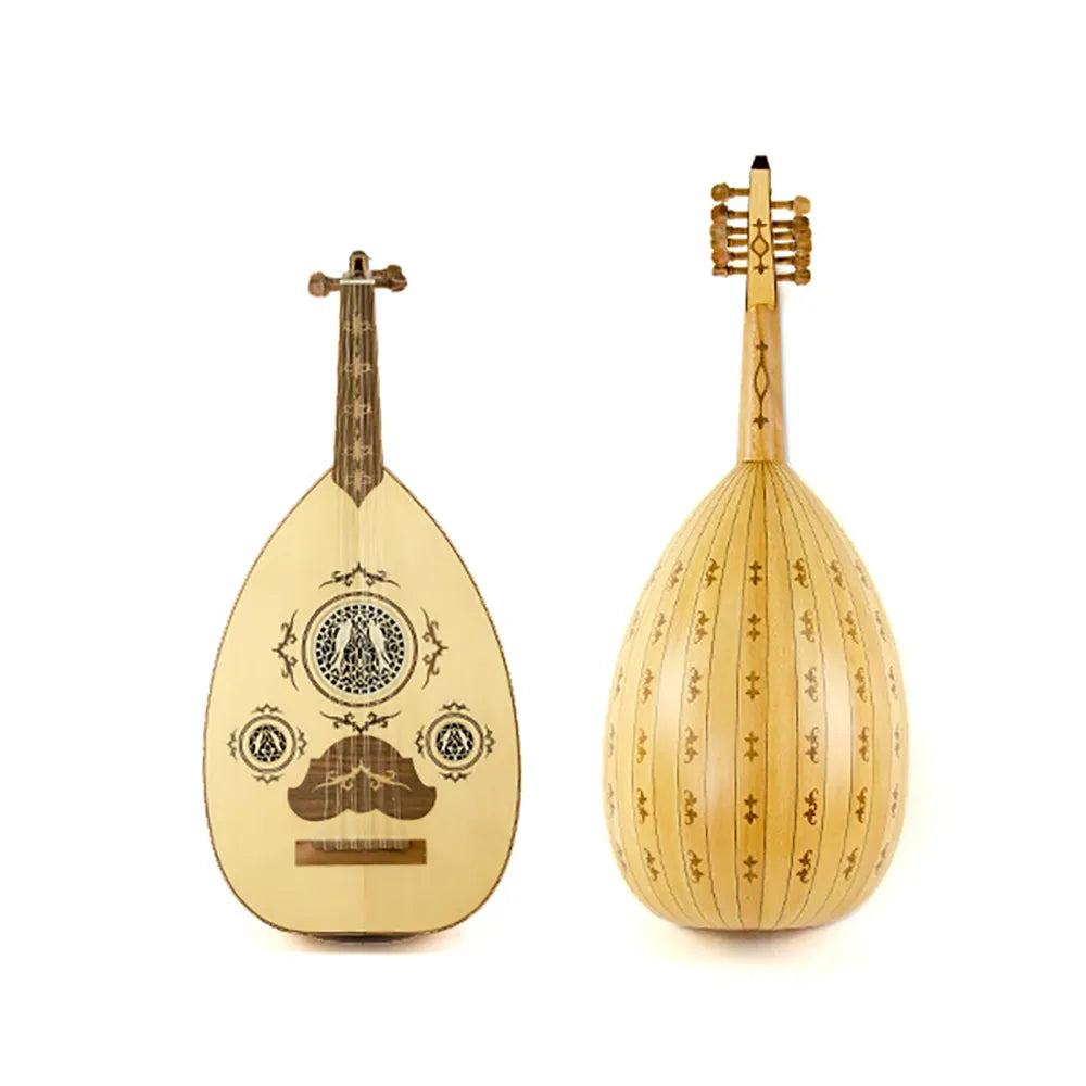 Oud - 6 Course 11 String Lacewood Back with Gig Bag