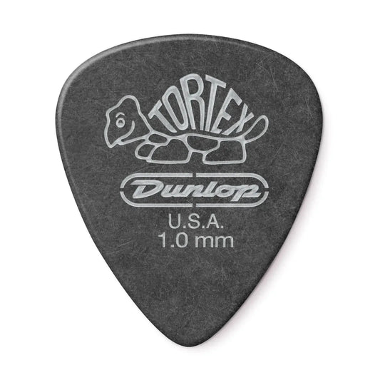 Jim Dunlop 1.00MM Tortex Black Gold Jazz Guitar Pick (Single)