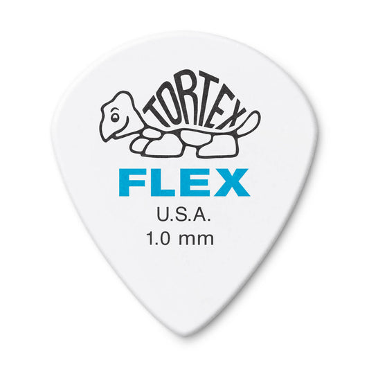 12 x Jim Dunlop Tortex Jazz III FLEX 1.00MM Gauge Guitar Picks 468R *NEW*