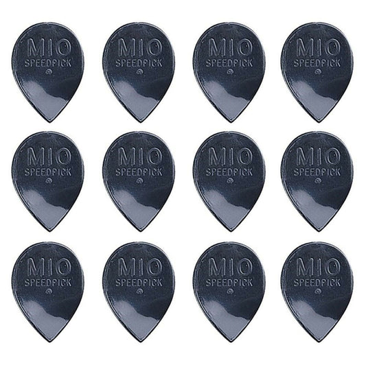 12 x Jim Dunlop M10 Speedpick Jazz Guitar Picks 0.71mm Medium