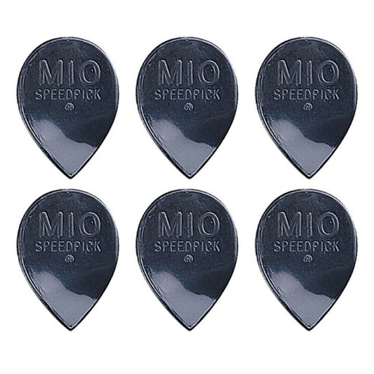6 x Jim Dunlop M10 Speedpick Jazz Guitar Picks 0.71mm