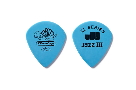 Jim Dunlop Tortex Jazz 3 XL Guitar Pick - Extra Heavy (Single)