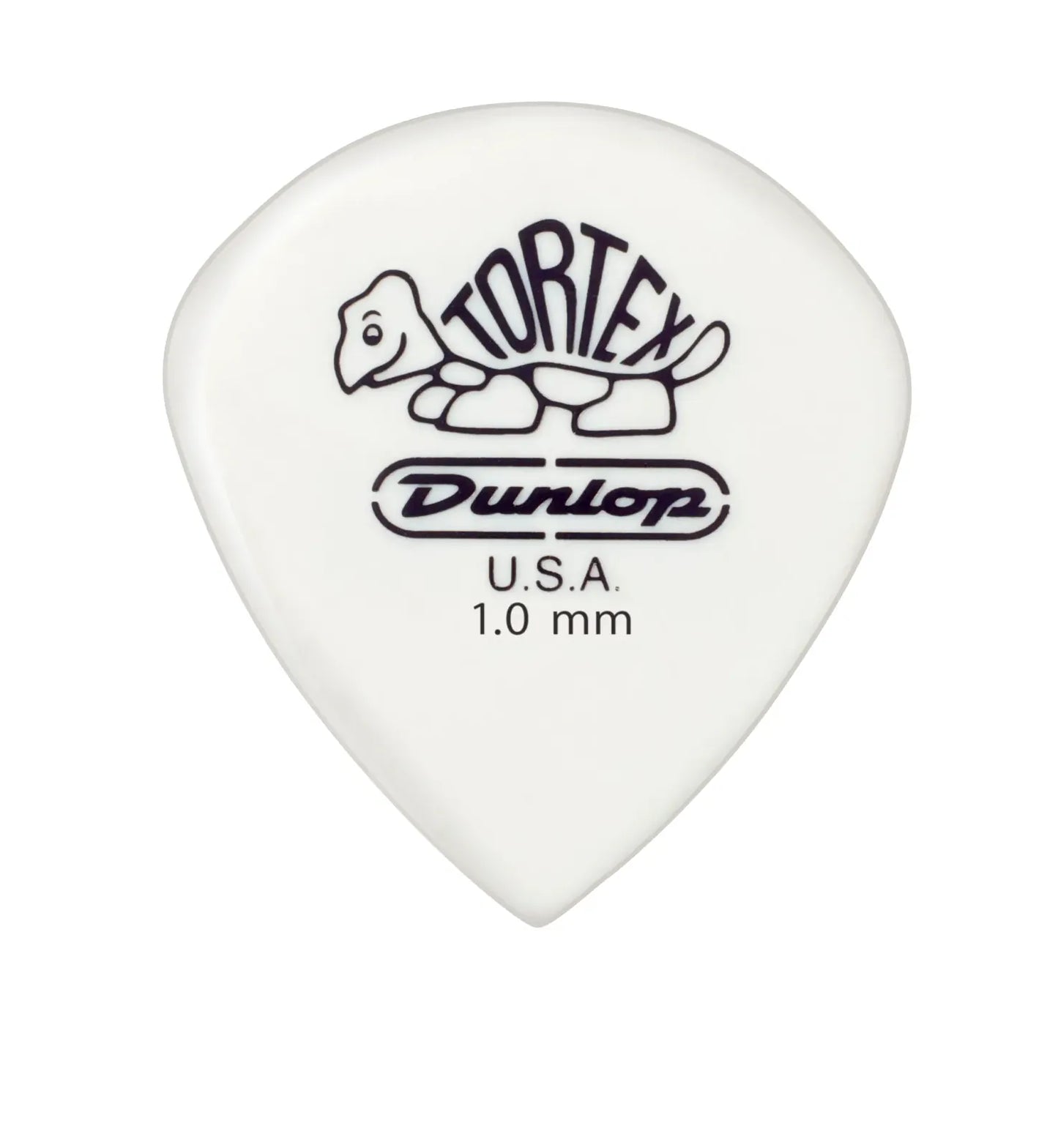 Jim Dunlop Tortex Jazz White Guitar Pick - Extra Heavy (Single)