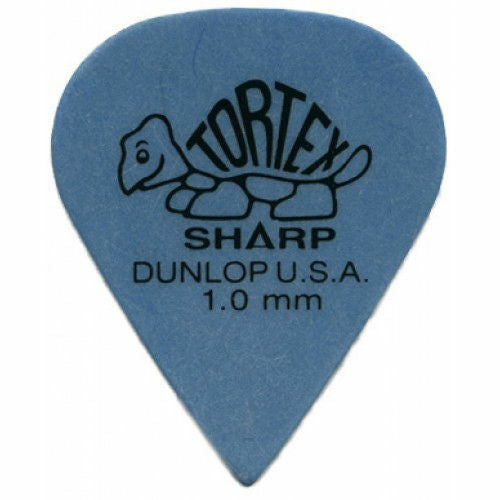 24 x Jim Dunlop Tortex Sharp 1.00mm Gauge Guitar Picks 412R USA Free Post