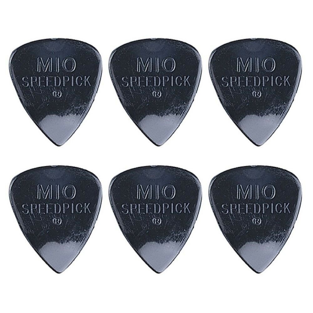 6 x Jim Dunlop M10 Speedpick Standard Guitar Picks 0.71mm Medium