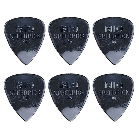 6 x Jim Dunlop M10 Speedpick Standard Guitar Picks 0.71mm Medium