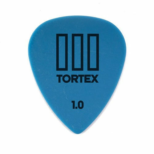 24 x Jim Dunlop Tortex T3 Blue 1.00mm Guitar Picks TIII USA Free Post 462R