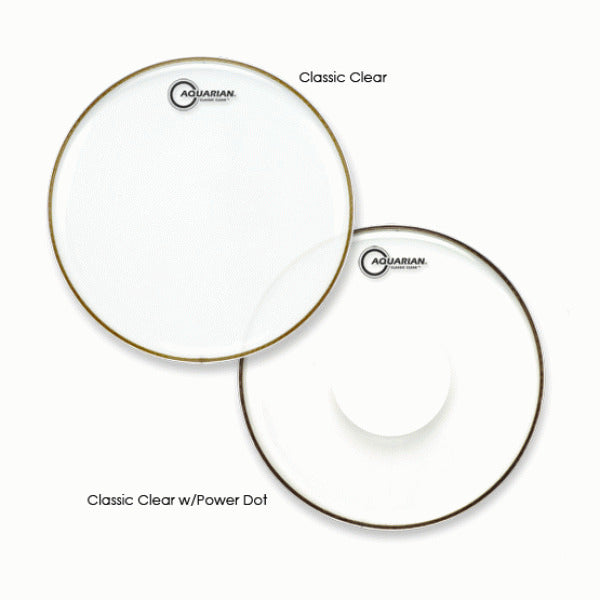 Aquarian CC26B Class Clear Drumhead