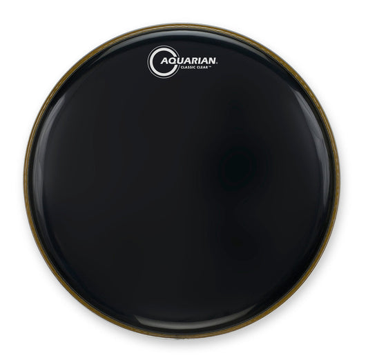 Aquarian CC13BK Classic Clear Black Drumhead