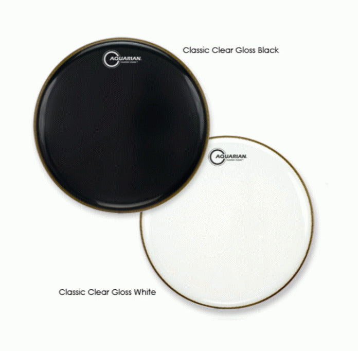 Aquarian CC18B-W Classic Clear White Drumhead