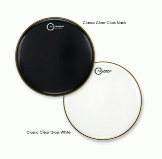 Aquarian CC22B-W Classic Clear White Drumhead