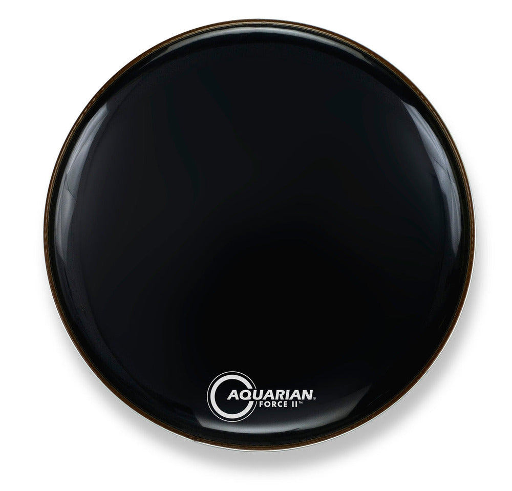 Aquarian FR18BK Full Force Resonant Black Drumhead