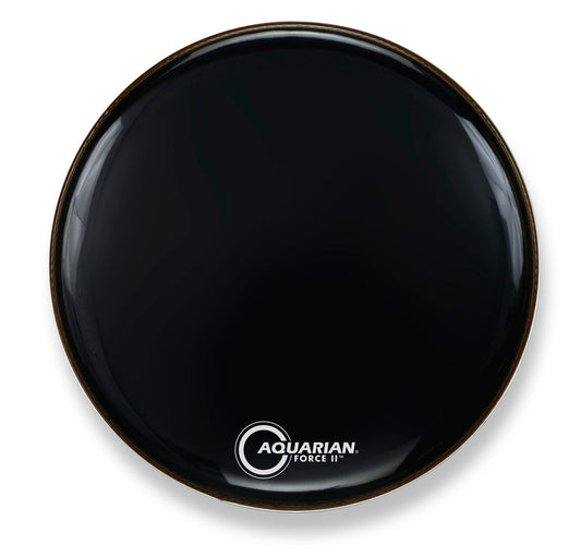 Aquarian FR18BK Full Force Resonant Black Drumhead