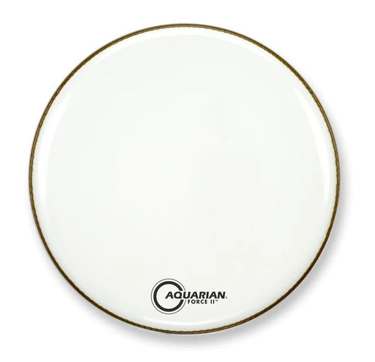 Aquarian FR24W Full Force Resonant White Drumhead