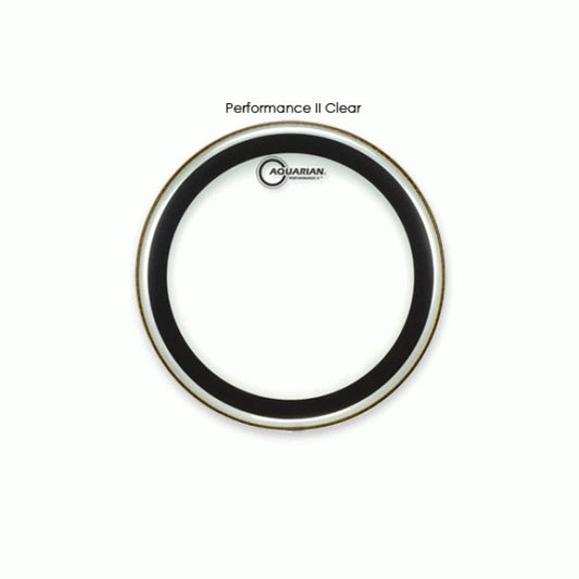 Aquarian PF20B Performance II 2Ply Clear Drumhead