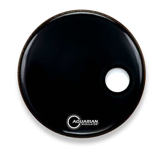 Aquarian RSM18BK Regulator Small Black Drumhead