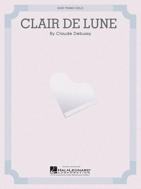 Clair de Lune — Easy Piano (Hal Leonard)