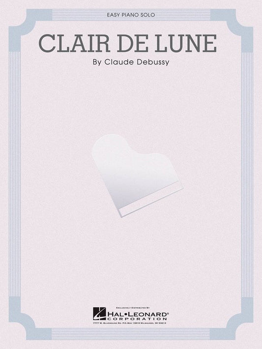 Clair de Lune — Easy Piano (Hal Leonard)